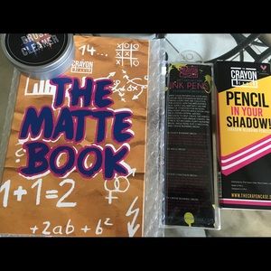 Crayon case bundle of makeup